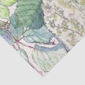 Audubonのフィンチの鳥の野生の花のティッシュペーパー 薄葉紙 (詳細)