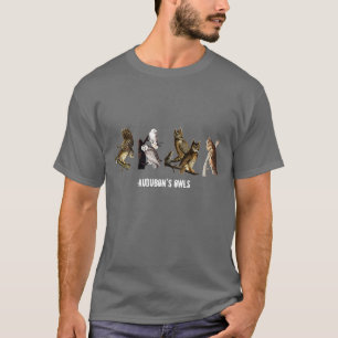 Audubonのフクロウのワイシャツ Tシャツ