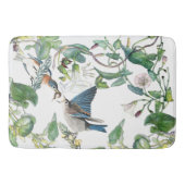 Audubonのブルーバードの鳥によってはバス・マットが開花します バスマット (正面)