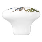 Audubonのブルーバードの鳥の野性生物動物のノブ セラミックノブ (側面)