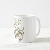 Audubonのプレート185のBachmanのアメリカムシクイ コーヒーマグカップ (正面右)