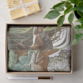 Audubonのミソサザイの巣の鳥の野性生物のティッシュペーパー 薄葉紙 (ギフト)