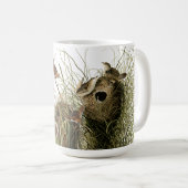 Audubonのミソサザイの鳥の野性生物動物の巣のマグ コーヒーマグカップ (正面右)