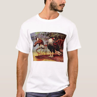 Audubonの頂点に達されたカラカラ、2つの年齢 Tシャツ