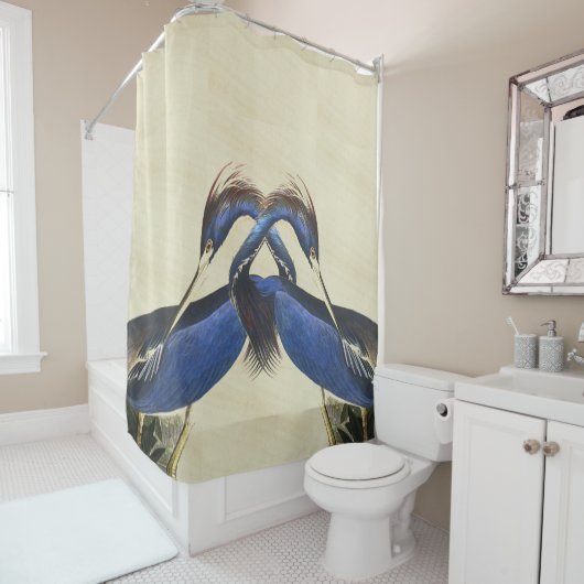 Audubonの鷲の鳥の野性生物の動物のシャワー・カーテン シャワーカーテン (インサイチュ)