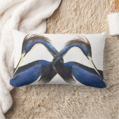 Audubonの鷲の鳥の野性生物のLumbarの枕 ランバークッション (ブランケット)