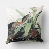 Audubonの鷲の鳥の野性生物動物の装飾用クッション クッション (裏面)