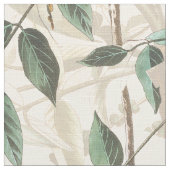 Audubonオリオールズ多くの鳥の野性生物の花柄の生地 ファブリック (クローズアップ)