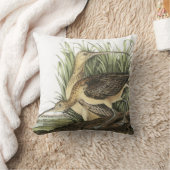 Audubon著ずっと勘定書を出されたCurlew クッション (ブランケット)