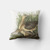 Audubon著ずっと勘定書を出されたCurlew クッション (裏面)