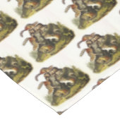 Audubon著チッピングリス( Eastern Chipmunk ) テーブルクロス (アングル)