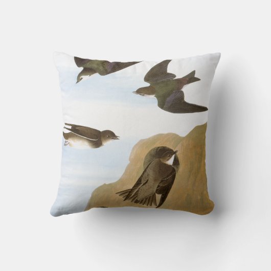 Audubon: つばめ クッション (裏面)