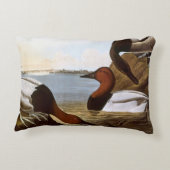 Audubon: オオホシハジロ アクセントクッション (裏面)