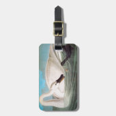 Audubon: ナキハクチョウ ラゲッジタグ (正面縦)