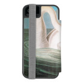 Audubon: ナキハクチョウ incipio iPhoneウォレットケース (フォリオ裏面)