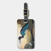 Audubon: ヒメアカクロサギ ラゲッジタグ (正面縦)