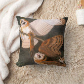 Audubon: メンフクロウ クッション (ブランケット)