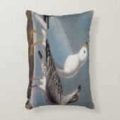 Audubon: リング勘定書を出されたカモメ アクセントクッション (正面(垂直))