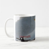 Audubon: リング勘定書を出されたカモメ コーヒーマグカップ (左)