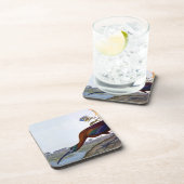 Audubon: 光沢のあるトキ亜科 コースター (右側)