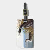 Audubon: 共通の水潜り鳥 ラゲッジタグ (正面縦)