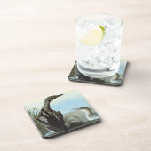 Audubon: 北極水潜り鳥 コースター (右側)