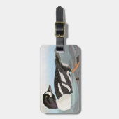 Audubon: 手押し車のクサカゲロウ ラゲッジタグ (正面縦)