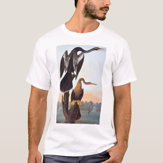 Audubon: Anhinga Tシャツ (正面)