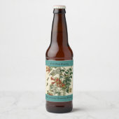 Audubon Birds Americaルビーを使ったハミング鳥 ビールラベル (正面)