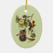 Audubon Birds Troupial Vintage Art  セラミックオーナメント (正面)