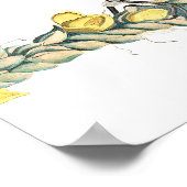 Audubon Bluebird Birds Animal Wildlifeポスター ポスター (角)