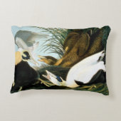 Audubon: Eiderアヒル アクセントクッション (裏面)