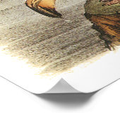 Audubon Flamingo Poster ポスター (角)