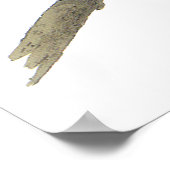 Audubon Great Gray Owl Poster or Print ポスター (角)