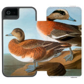 Audubon: Wigeon Incipio iPhoneウォレットケース (フォリオ Open)