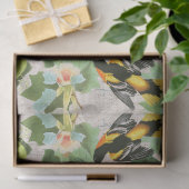 Audubonsの鳥の野性生物の動物の花のティッシュペーパー 薄葉紙 (ギフト)