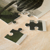 Audubon's Birds of Americaのサンドヒルクレーン ジグソーパズル (側面)