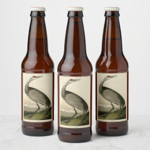 Audubon's Birds of Americaのサンドヒルクレーン ビールラベル