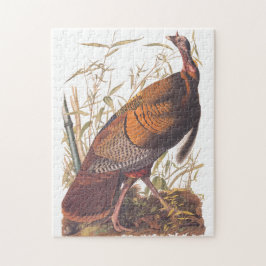 Audubon's Birds of America Wild Turkey Autumn Bird ジグソーパズル