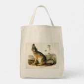 Audubon's Quadrupedsからの迅速なキツネ(Vulpes Velox) トートバッグ (裏面)