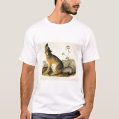 Audubon's Quadrupedsからの迅速なキツネ(Vulpes Velox) Tシャツ (正面)