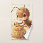 Auf den Spuren des Blütengoldes.2 バスタオルセット (ハンドタオル)