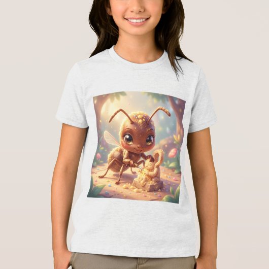 Auf den Spuren des Blütengoldes.4 トライブレンドTシャツ (正面)