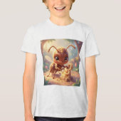 Auf den Spuren des Blütengoldes.4 トライブレンドTシャツ (正面)