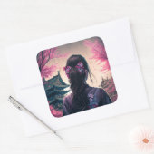 Aufkleber スクエアシール (封筒)