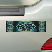 Aufkleber, celtic knot, keltischer Knoten, mystic バンパーステッカー (車上)