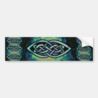 Aufkleber, celtic knot, keltischer Knoten, mystic バンパーステッカー