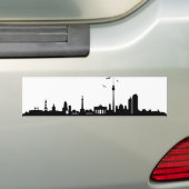 Aufkleber Skyline Berlin バンパーステッカー (車上)