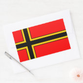 Aufkleber Wirmer Flagge 長方形シール (封筒)