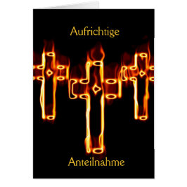 Aufrichtige Anteilnahme